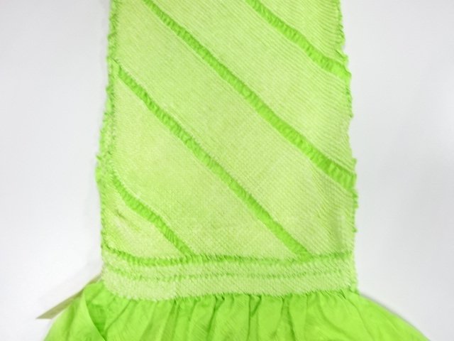  未使用品　正絹　振袖用　絞り帯揚げ